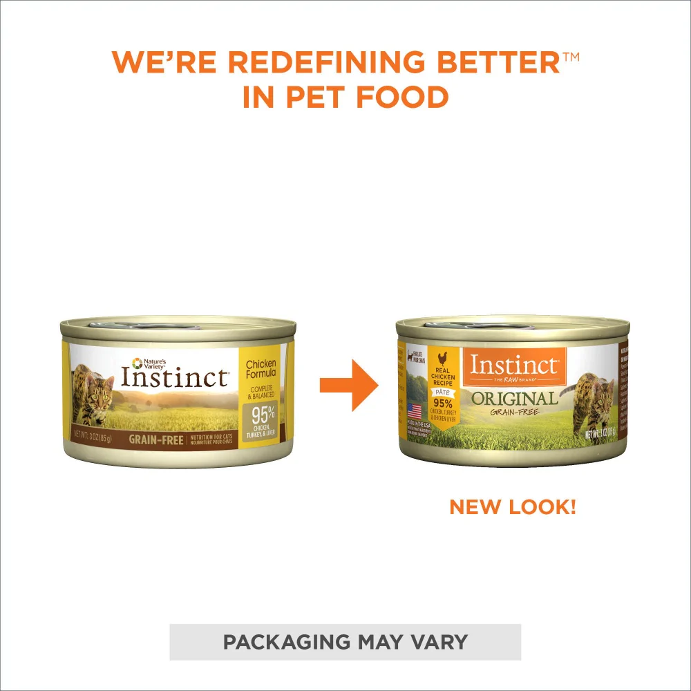 Instinct Grain-Free Chicken Formula Canned Cat Food - Image 3