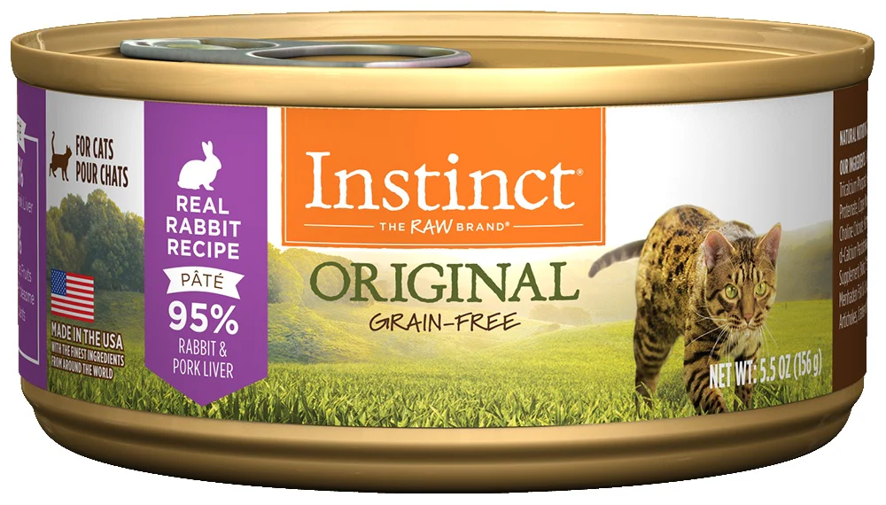 Instinct Grain-Free Rabbit Formula Canned Cat Food - Image 2