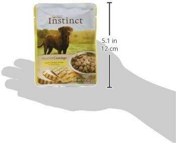 Instinct Healthy Cravings Grain Free Real Chicken Recipe Natural Wet Dog Food Topper By Nature'S Variety, 3 Oz. Pouches - Image 7