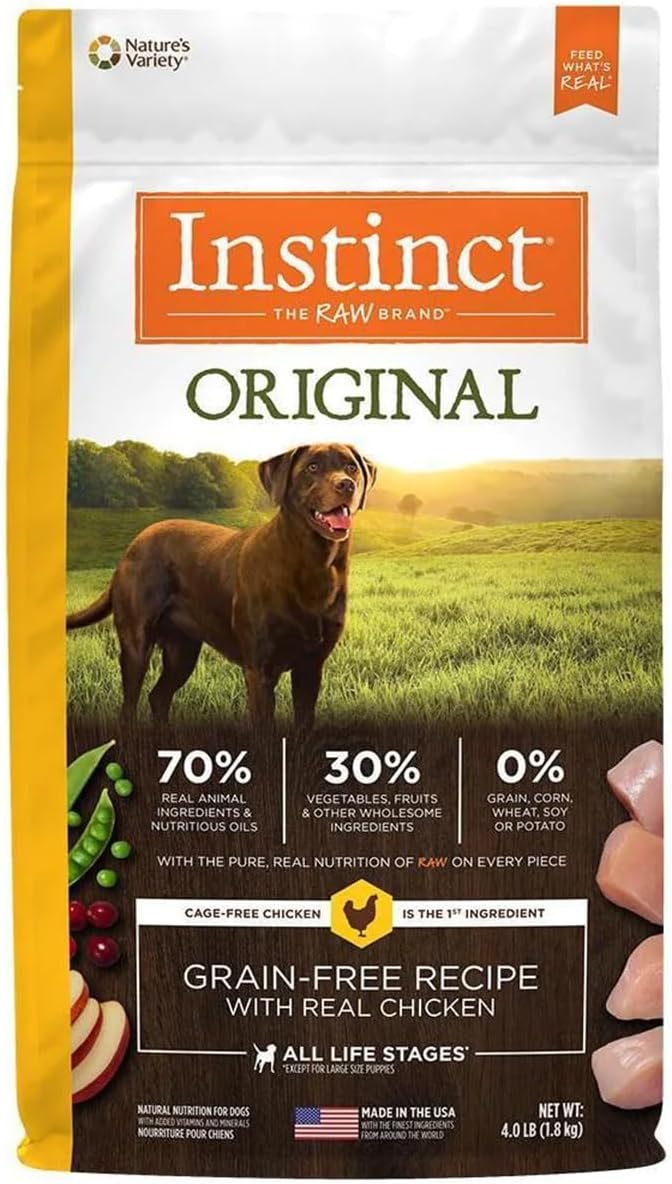 Instinct Original Grain Free Recipe with Real Chicken Natural Dry Dog Food - Image 11