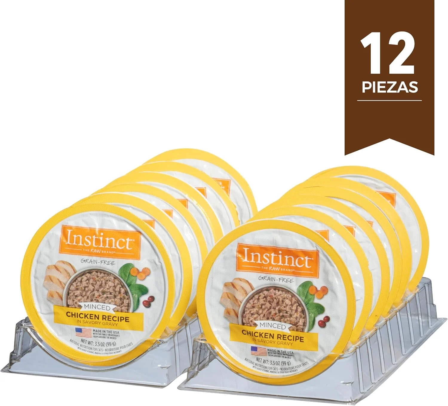 Instinct Original Minced Natural Wet Cat Food, Grain Free Recipe - Real Chicken - Image 6