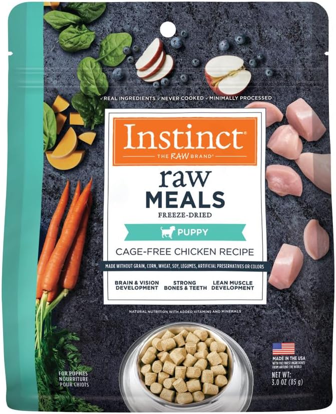 Instinct Raw Meals Freeze-Dried Puppy Chicken Dog Food - Image 10