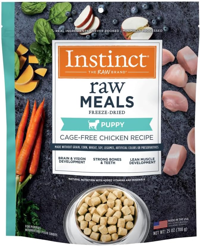 Instinct Raw Meals Freeze-Dried Puppy Chicken Dog Food - Image 9