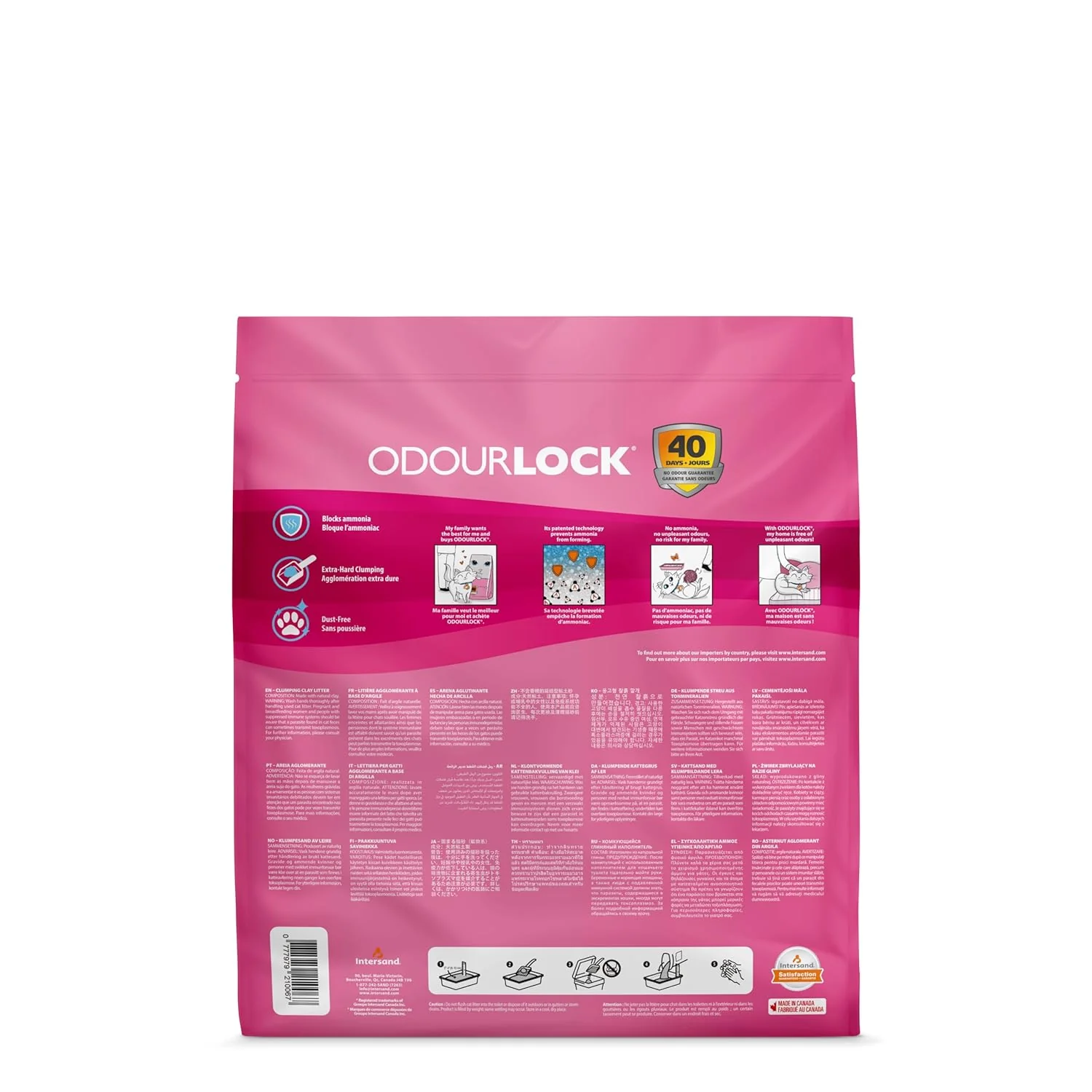 INTERSAND - Catlitter Odour Lock Baby Powder - Image 2
