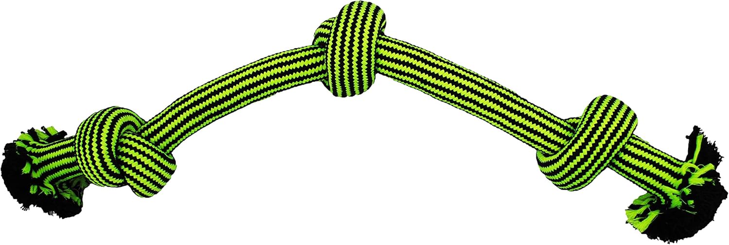 Jolly Pets® Knot-N-Chew (3 Knot) – Dog Toy - Image 3