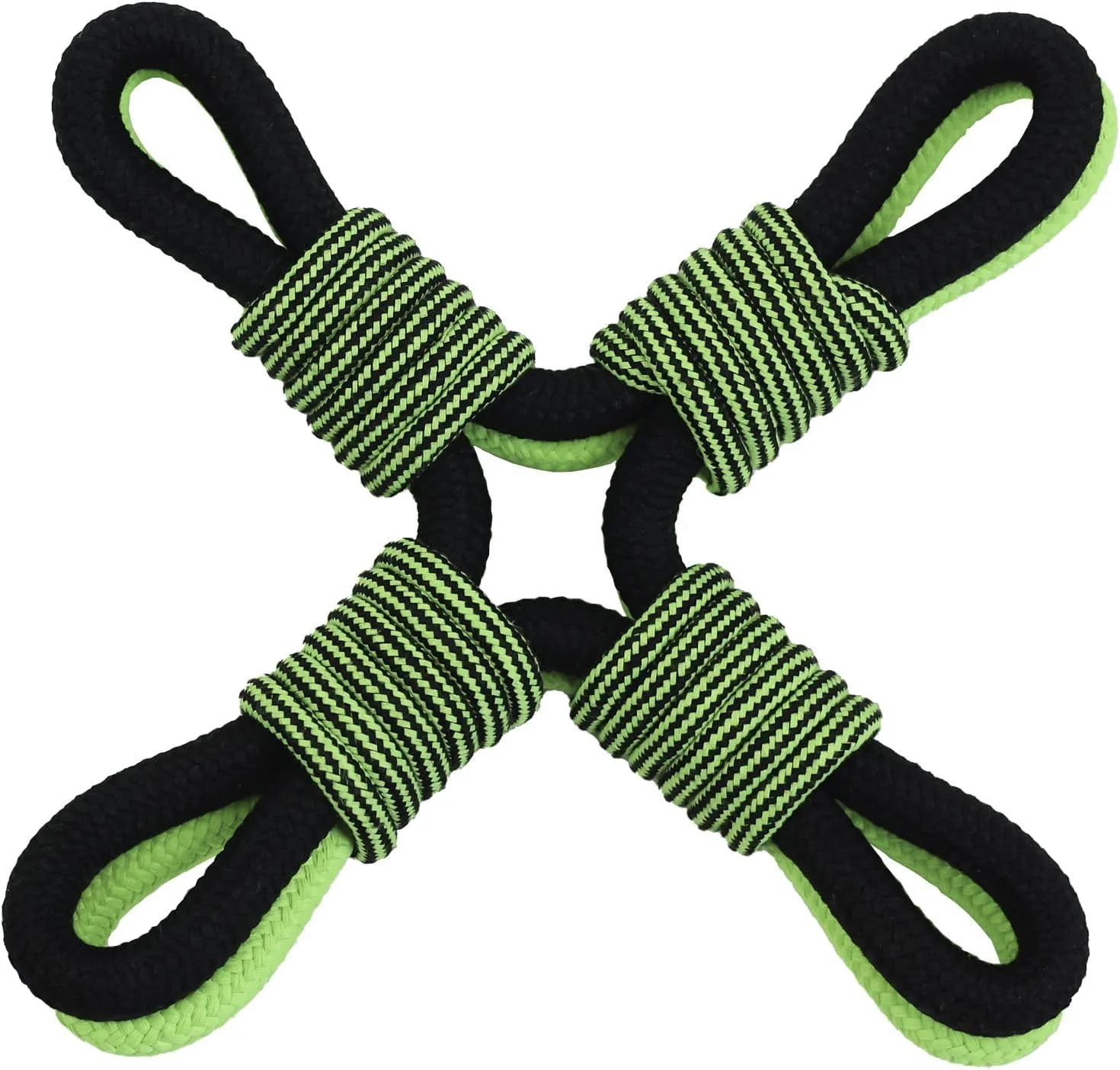 Jolly Pets® Tik Tak Tugzz Rope Dog Toy - Image 2