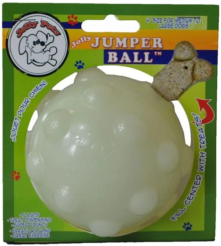 Jolly Pets Orange Jolly Jumper Ball Dog Toy - Image 3