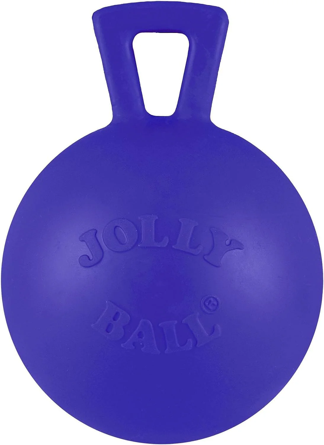 Jolly Pets Tug-n-Toss Heavy Duty Dog Toy Ball with Handle - Image 3