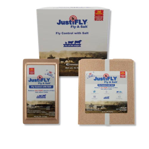 JustiFLY® Fly-A-Salt – Mineral Salt with Feed-Through Fly Control - Image 2