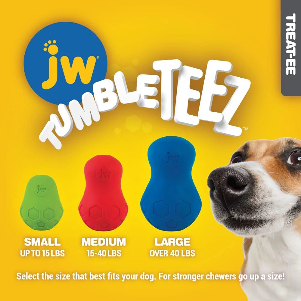JW Tumble Teez Puzzler Treat Dispenser - Image 6