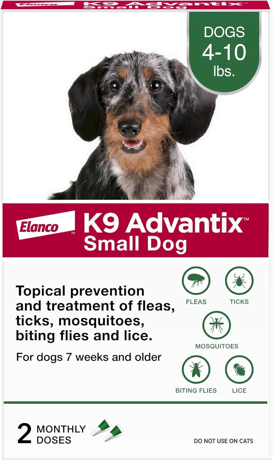 K9 Advantix Flea, Tick & Mosquito Prevention for Dogs | Flea Drops for Small Dogs | Apply Monthly | 2 Treatments - Image 9