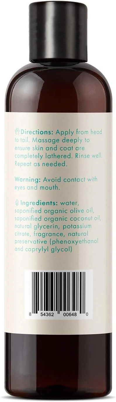 kin+kind kin organics Jasmine+Lily Organic Dog Shampoo - Image 3
