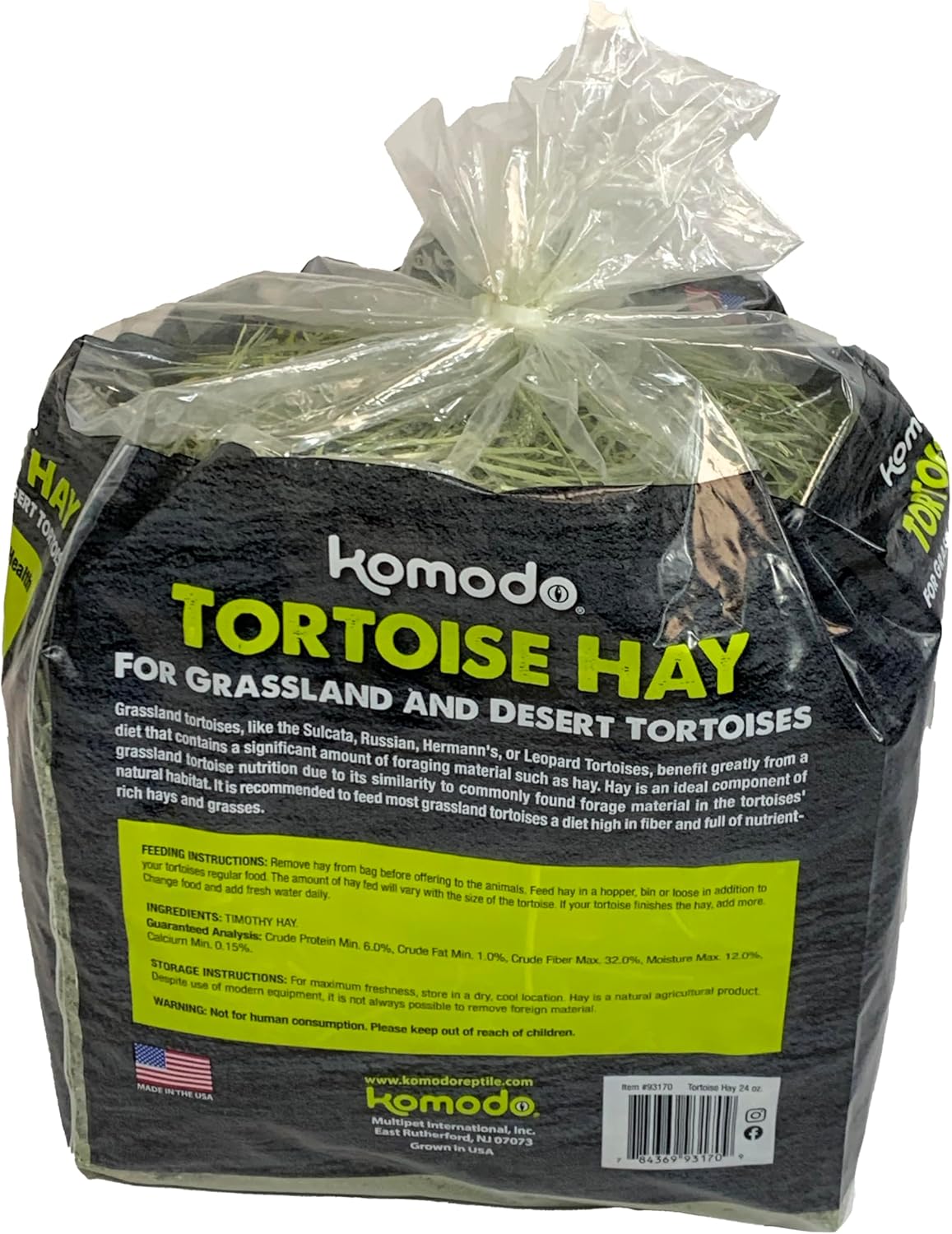 Komodo Multipet Tortoise Hay - 24oz - Image 4