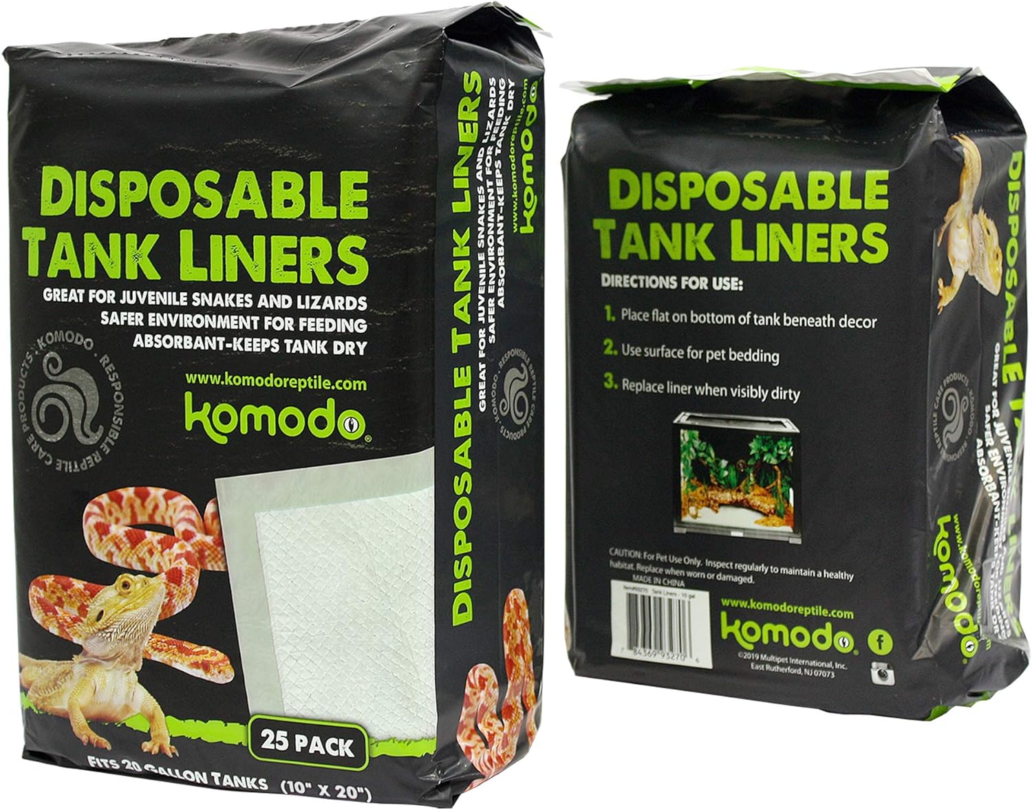 Komodo Repti-Pads 20x10x10 25 Pack - Image 2