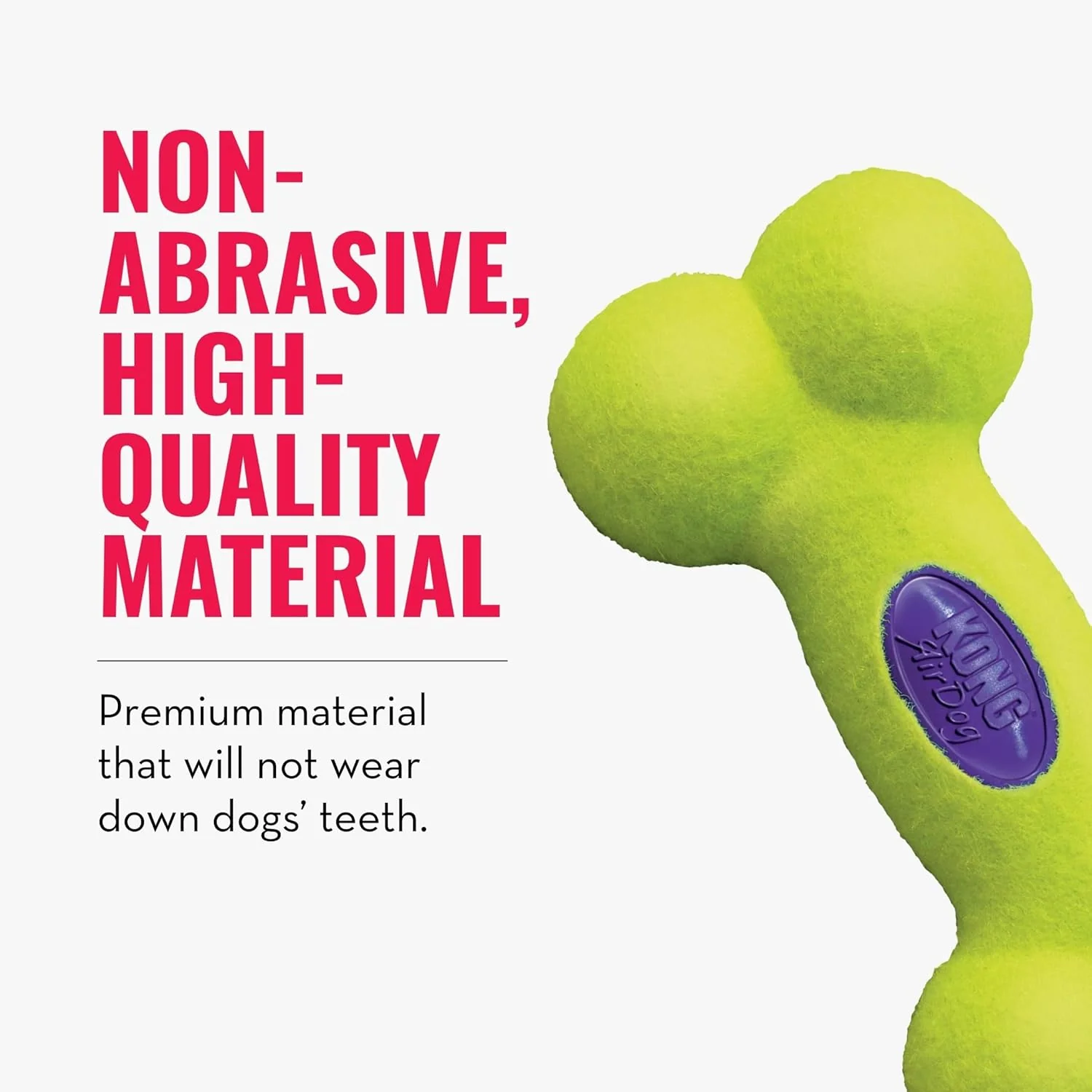 KONG AirDog® Squeaker Dumbbell Dog Toy – Medium - Image 4