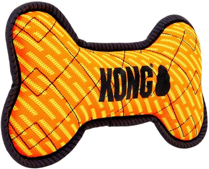 KONG Armor Bone Dog Toy – Medium, Durable Fabric Chew & Tug Toy - Image 5
