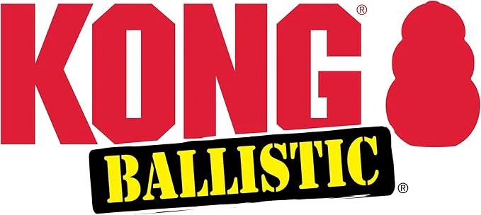 KONG Ballistic Durable Squeaker Dog Toy (Giraffe) - Image 4