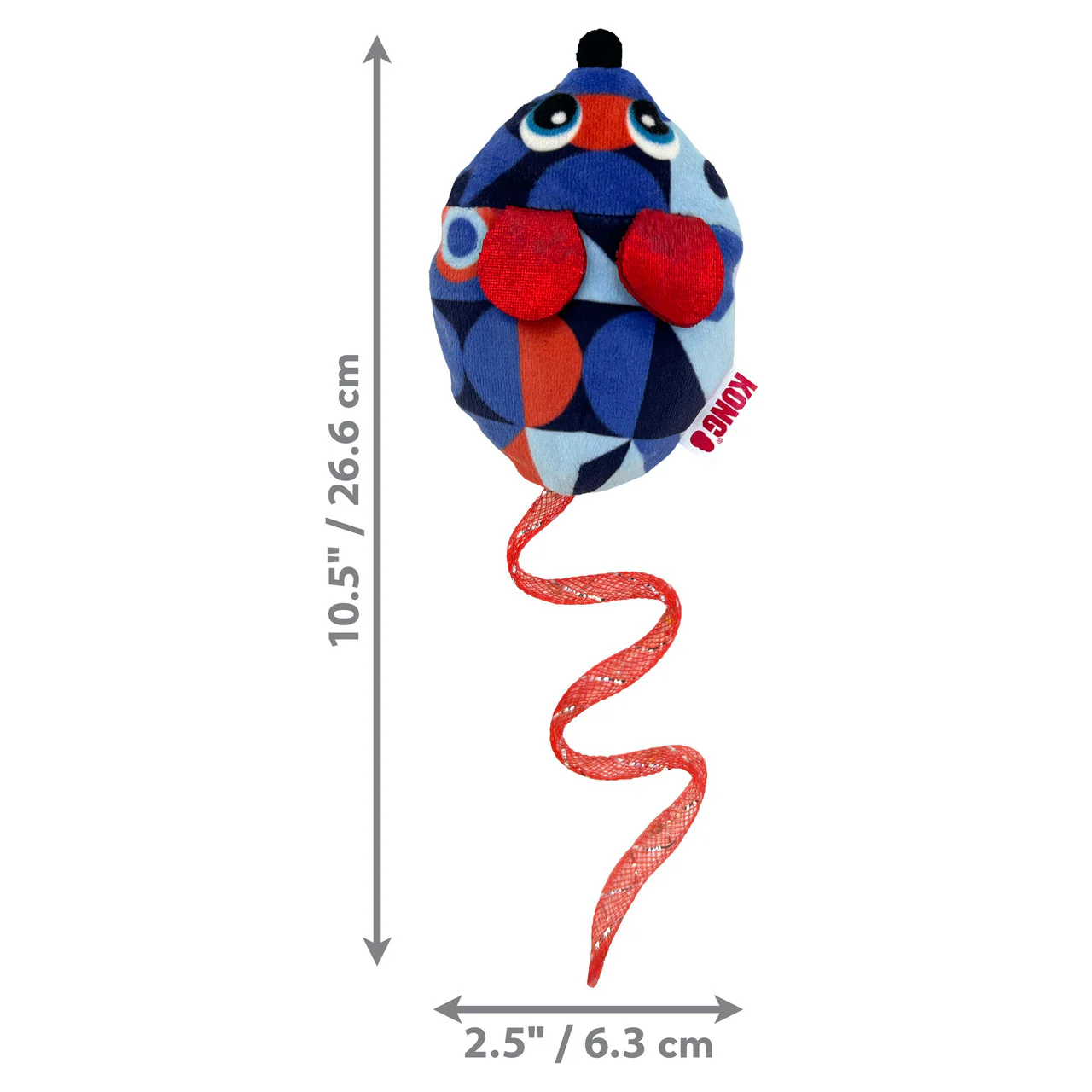 KONG Bat-A-Bout Flicker Mouse Cat Toy - Image 2