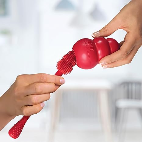 KONG Brush for Cleaning KONG Classic Shaped Toys - Image 4
