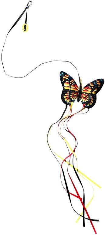KONG Butterfly Teaser Wand - with Ribbons and Crackling Noise - Cat Toy - Image 2