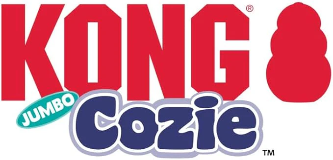 KONG Cozie Jumbo Ali The Aligator - XL Sized Plush Dog Toy - Image 6