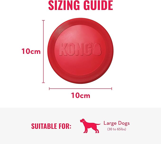 KONG Extreme Flyer - Dog Toy Supports Healthy Exercise - Soft Disc for Dogs - Toy for Fetch & Retrieve - Durable Flying Disc Dog Toy with Rebound - Image 3