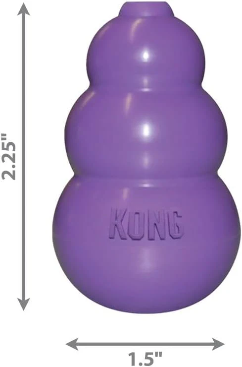 Kong - Kitty Kong - Toy and Treat Dispenser, Lightweight Durable Rubber Cat Toy - Image 3