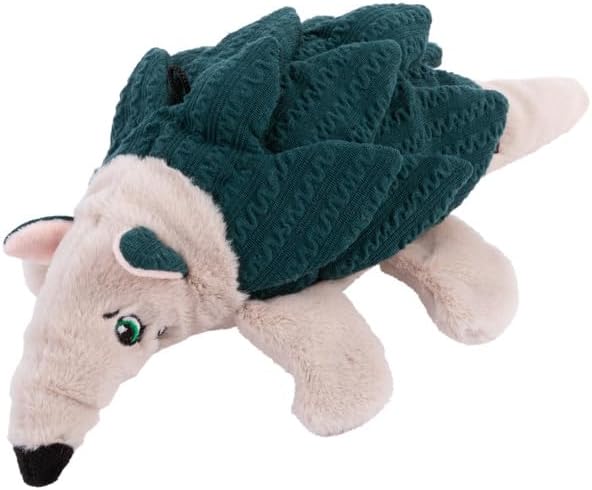 KONG Layerz Forage - Crackle Material with Plush Pockets for Treat Dispensing - Dog Toy (Armadillo) - Image 3