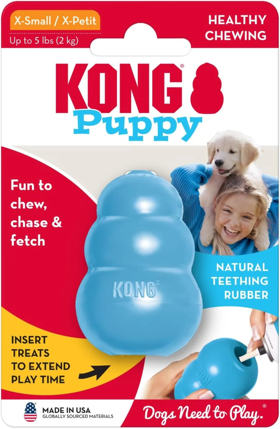 KONG Puppy Toy – X-Small Assorted color - Image 9