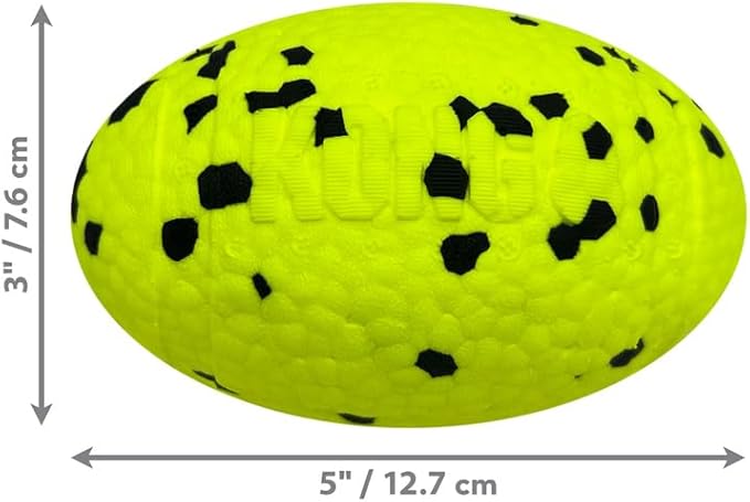 KONG Reflex Football Durable Flexible Bounce Material Dog Toy - Image 3