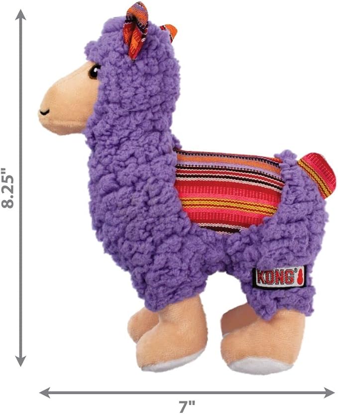 KONG Sherps Dog Toy Llama - Image 2