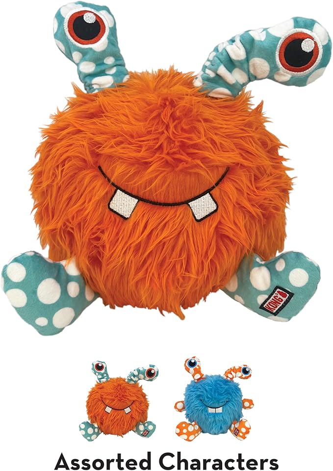 KONG Whipples Assorted Plush Jumbo Dog Toy - Image 2