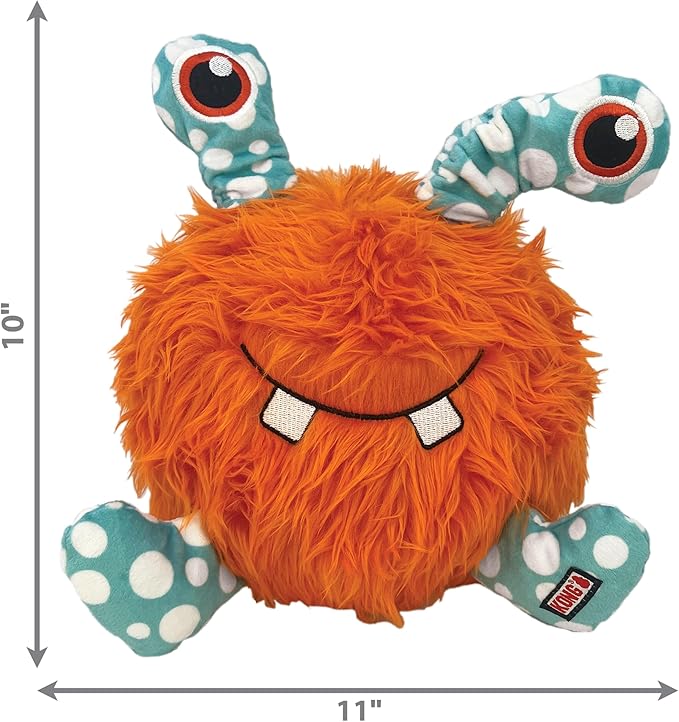 KONG Whipples Assorted Plush Jumbo Dog Toy - Image 3