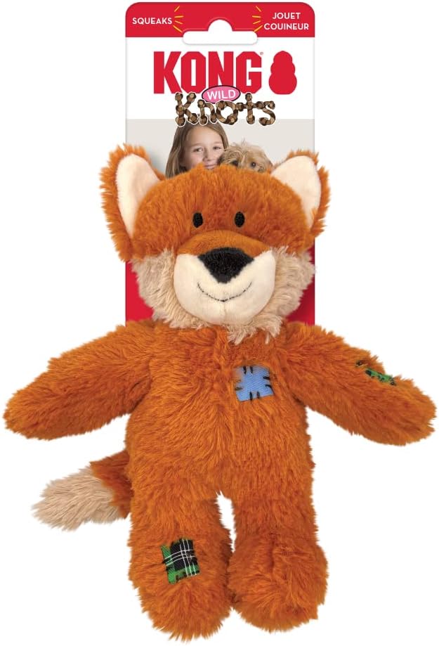 KONG Wild Knots Fox Dog Toy – Medium/Large - Image 4