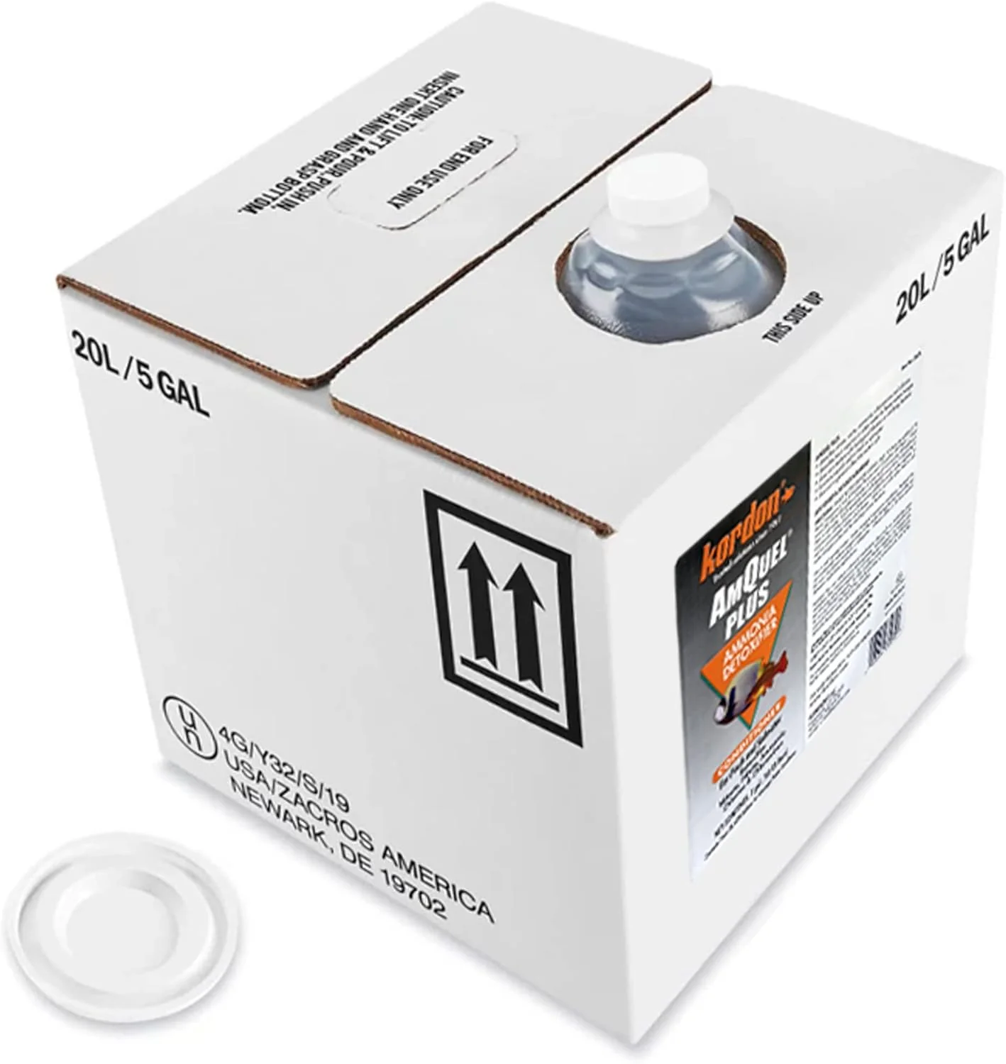 KORDON #31275 AmQuel Ammonia Control & Detoxifies Chloramine for Aquarium, 5-Gallon - Image 2