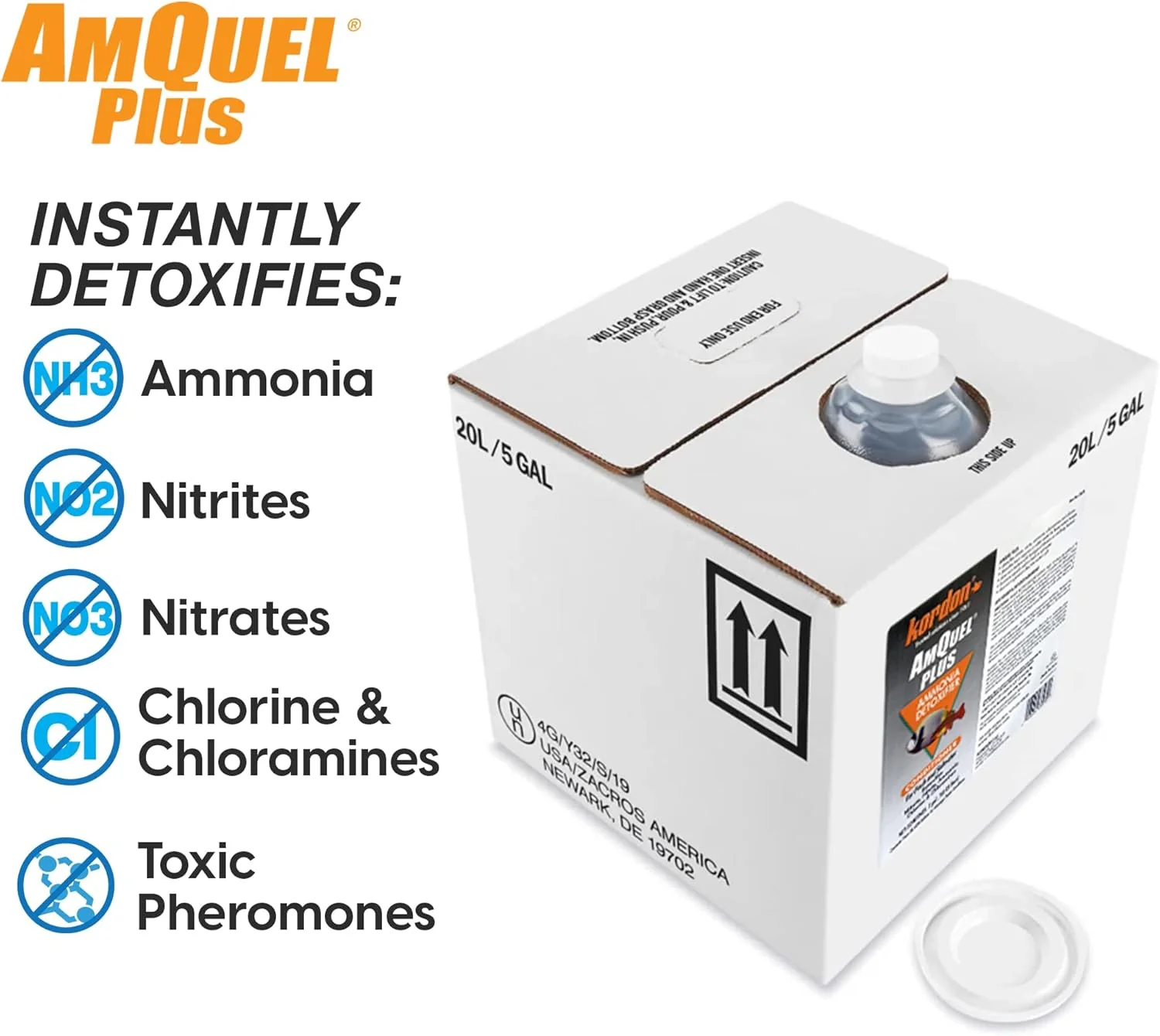 KORDON #33475 AmQuel Plus Water Treatment, 5-Gallon - Image 2