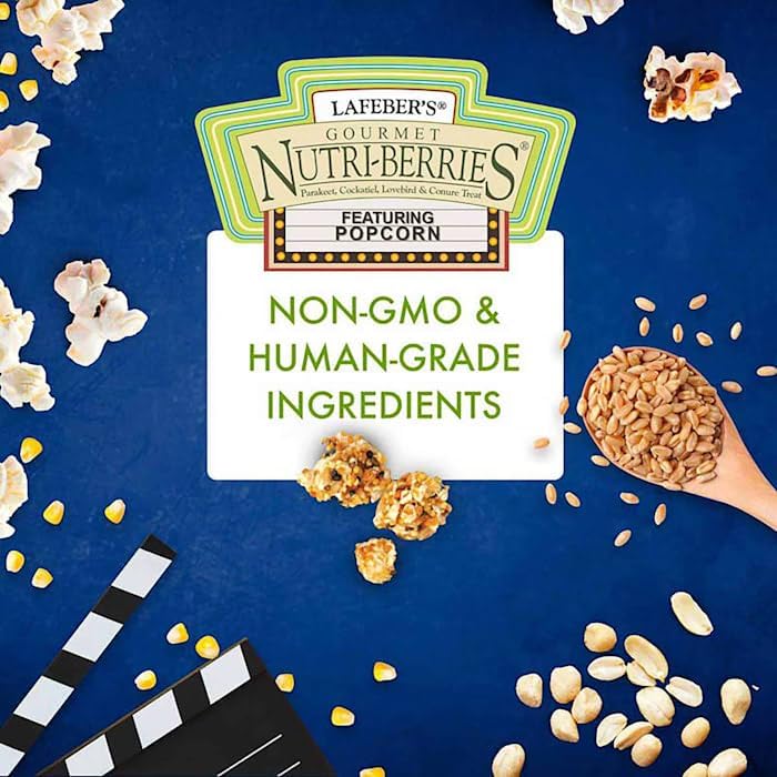 Lafeber's Popcorn Nutri-Berries 4 oz bag - Image 3