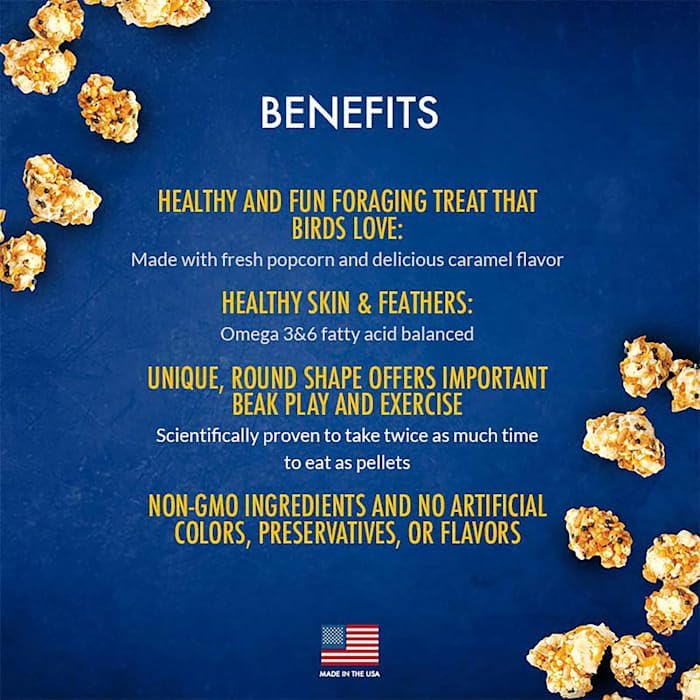 Lafeber's Popcorn Nutri-Berries 4 oz bag - Image 4