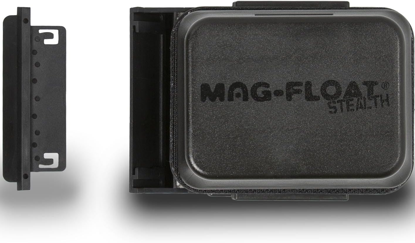 Large Black Stealth Glass Magnet Aquarium Scraper Cleaner with Blade - Floating Magfloat Magnetic Cleaning Tool - Image 4