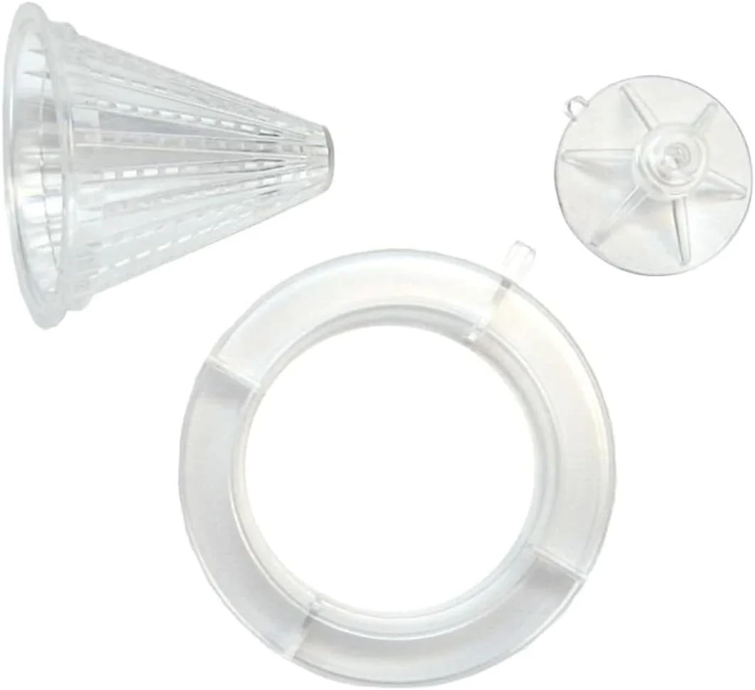 Lee`s Aquarium 4 Way Cone Worm Feeder 3 Pc
