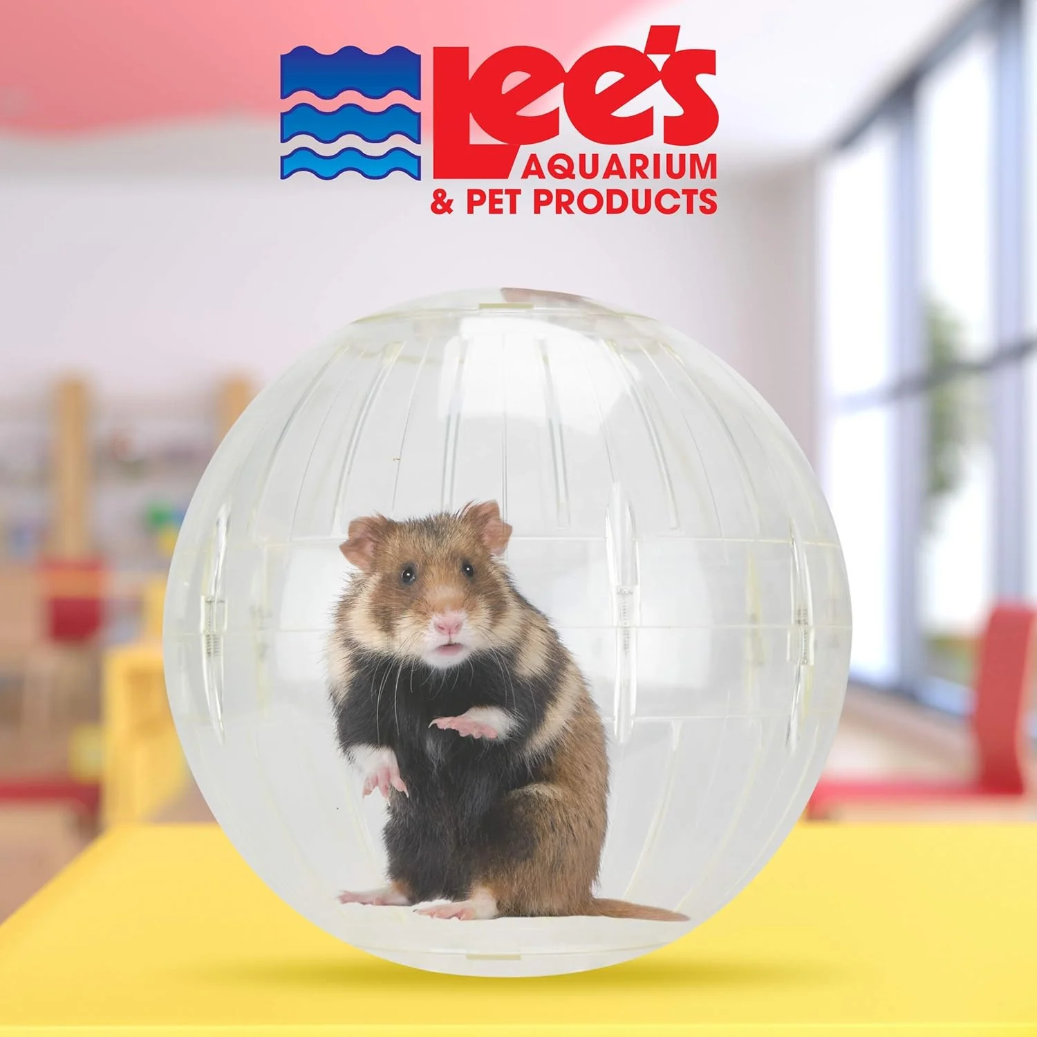 Lee's Kritter Krawler Giant Exercise Ball, 12-1/2-Inch, Clear - Image 2