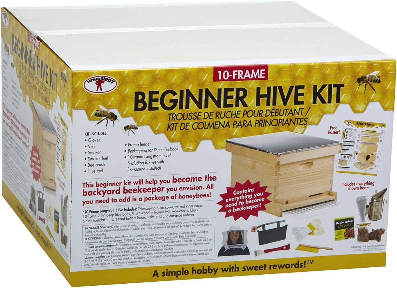 Little Giant® 10-Frame Beginner Hive Kit - Image 3