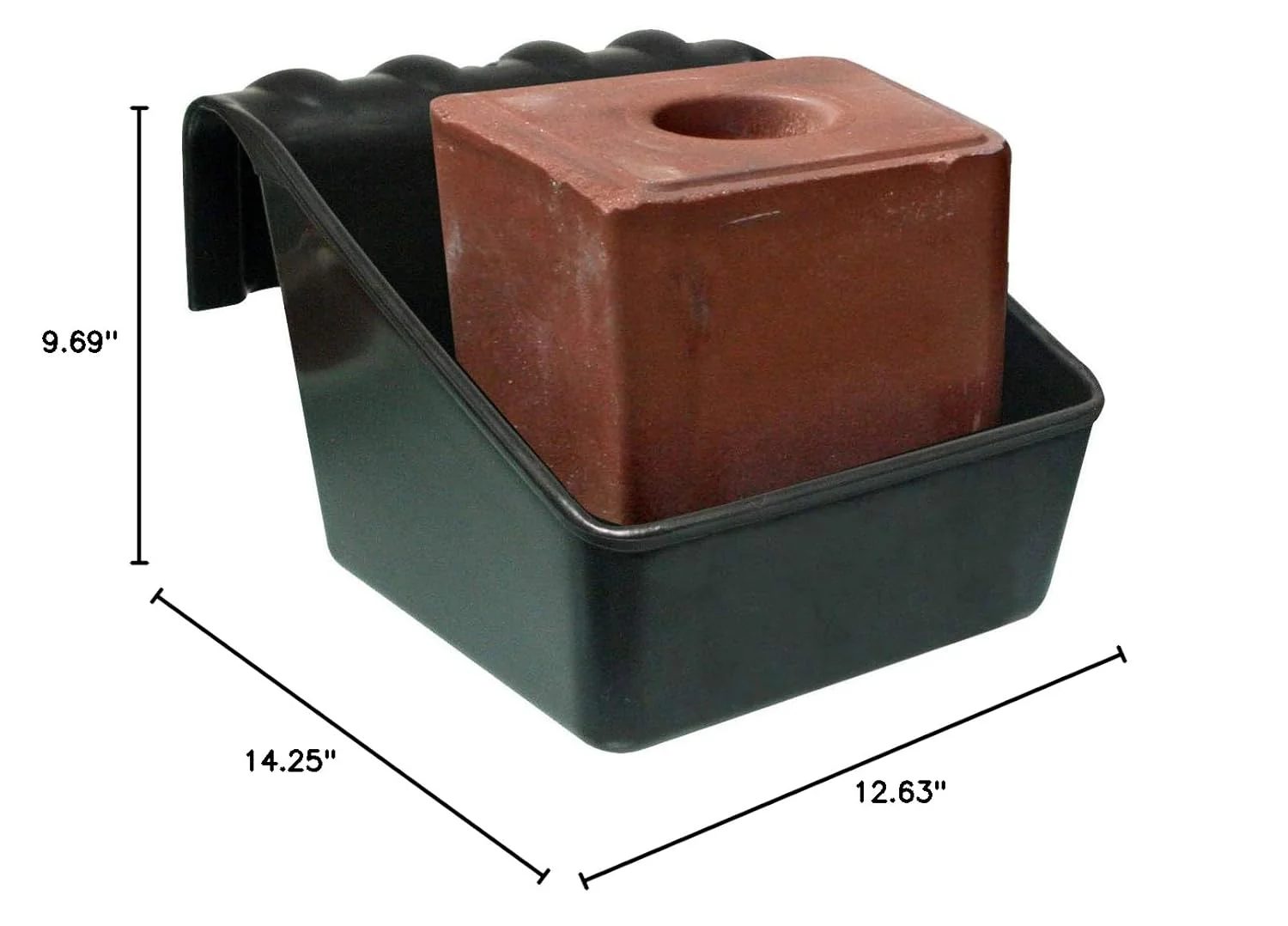 Little Giant® Universal Block Holder and Feeder – Durable Feeder for Livestock - Image 5
