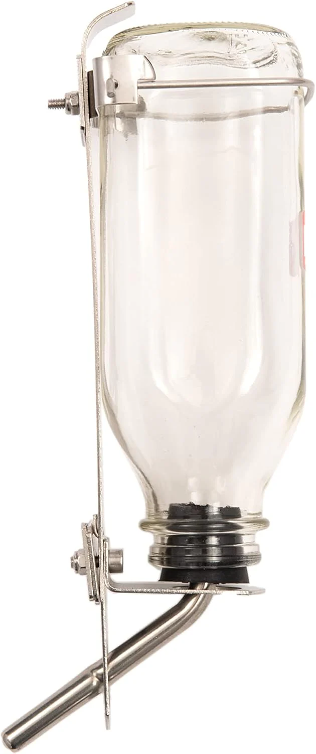 Lixit Heavy Duty Deluxe Glass Water Bottles for Birds, Dogs and Small Animals. (32oz Large Tube) - Image 4