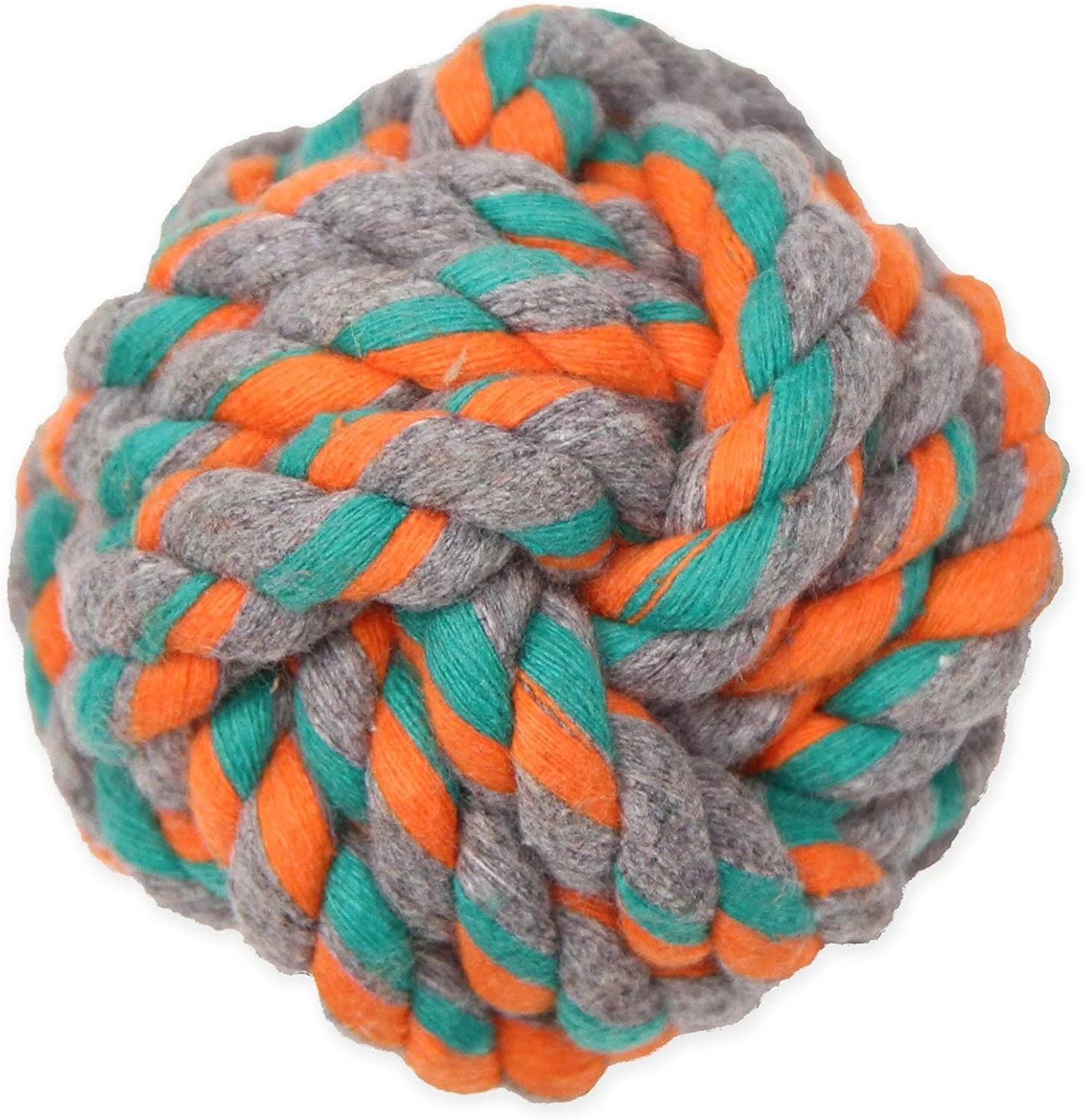 Mammoth Pet Products 43720085: Monkey Fist Ball Dog Toy, Mini