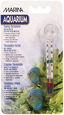 Marina Floating Thermometer for Betta Fish Tank with Suction Cup, Aquarium Thermometer - Image 3