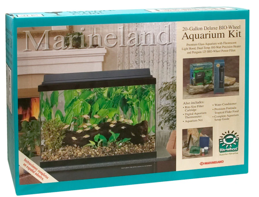 Marineland (Aquaria) Biowheel Aquarium Kit with LED Light - Image 3