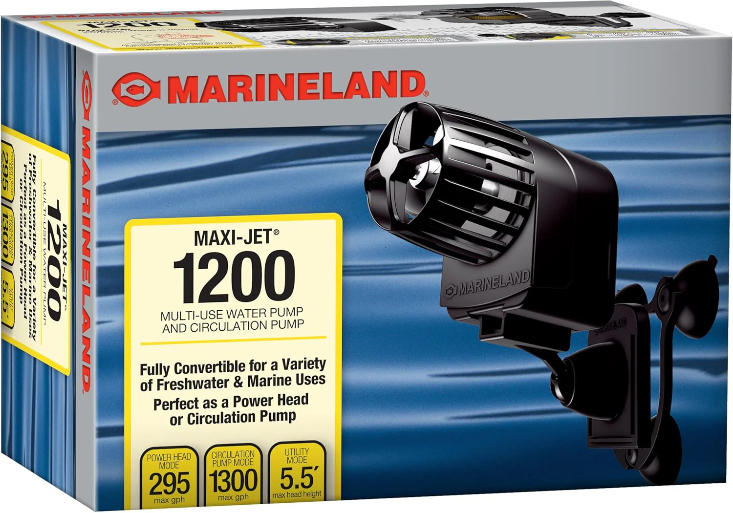 MarineLand Maxi-Jet 1200, Multi-Use Water Pump and Power Head, Fully Convertible - Image 3