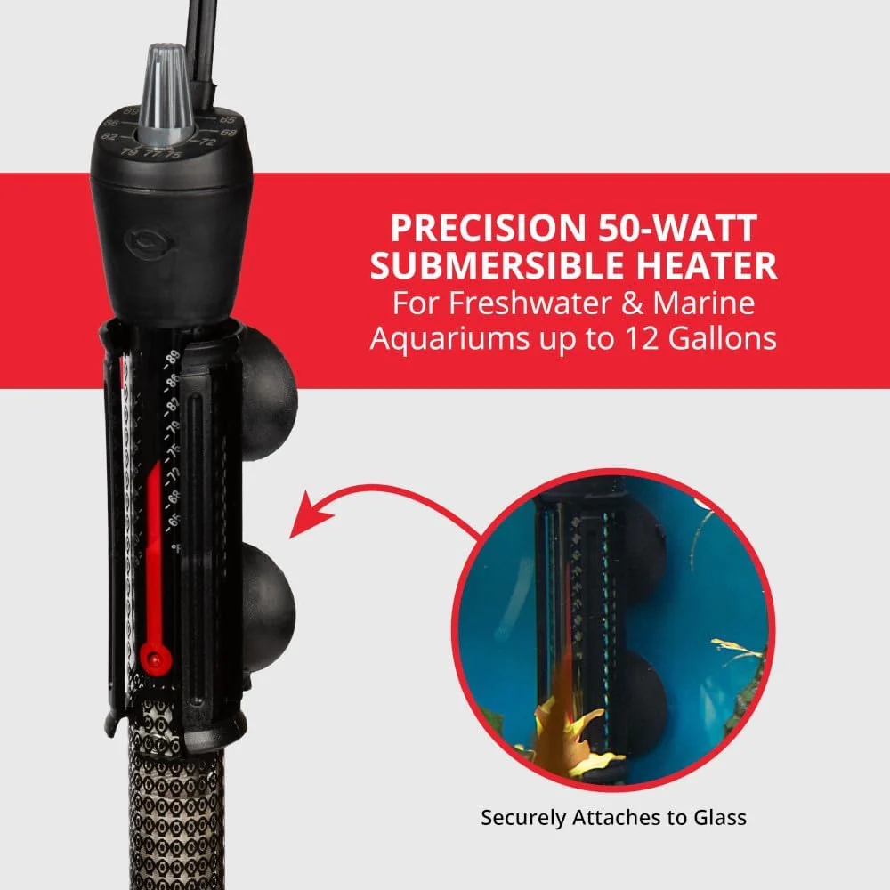 Marineland Precision Heater for Saltwater or Freshwater Aquariums - Image 8