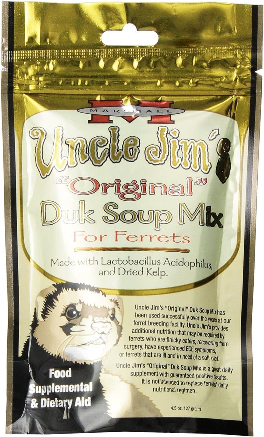Marshall Pet Products Uncle Jim's Duk Soup Wet Food 1ea/4.5 oz - Image 2